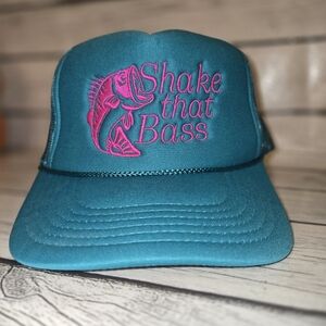 Shake that bass Embroidered Retro Foam Trucker Cap